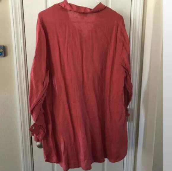 J. Jill Women’s Linen Tunic 2XL - Picture 2 of 4